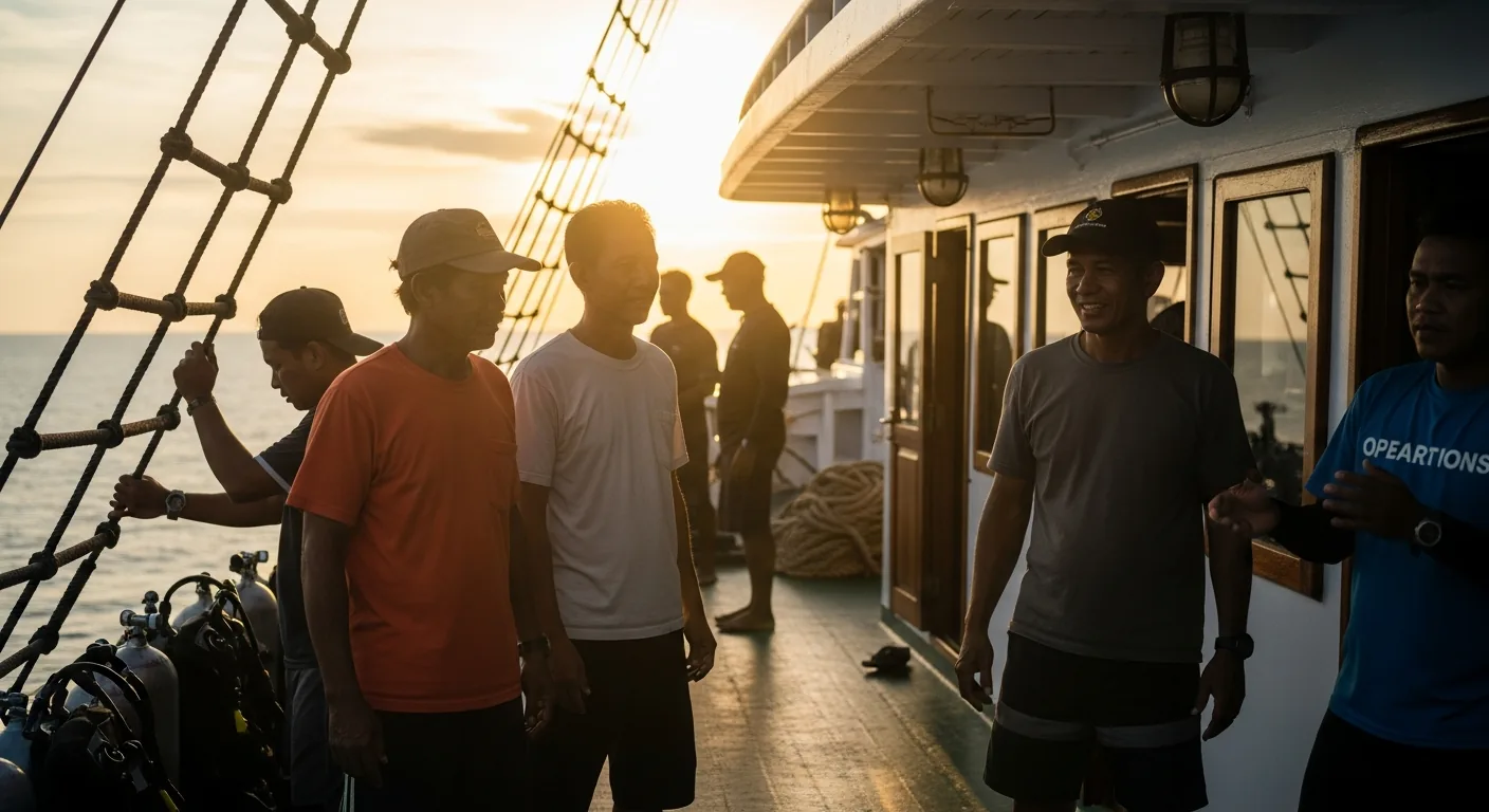 About Halmahera Liveaboard — Method, Captains, Trust