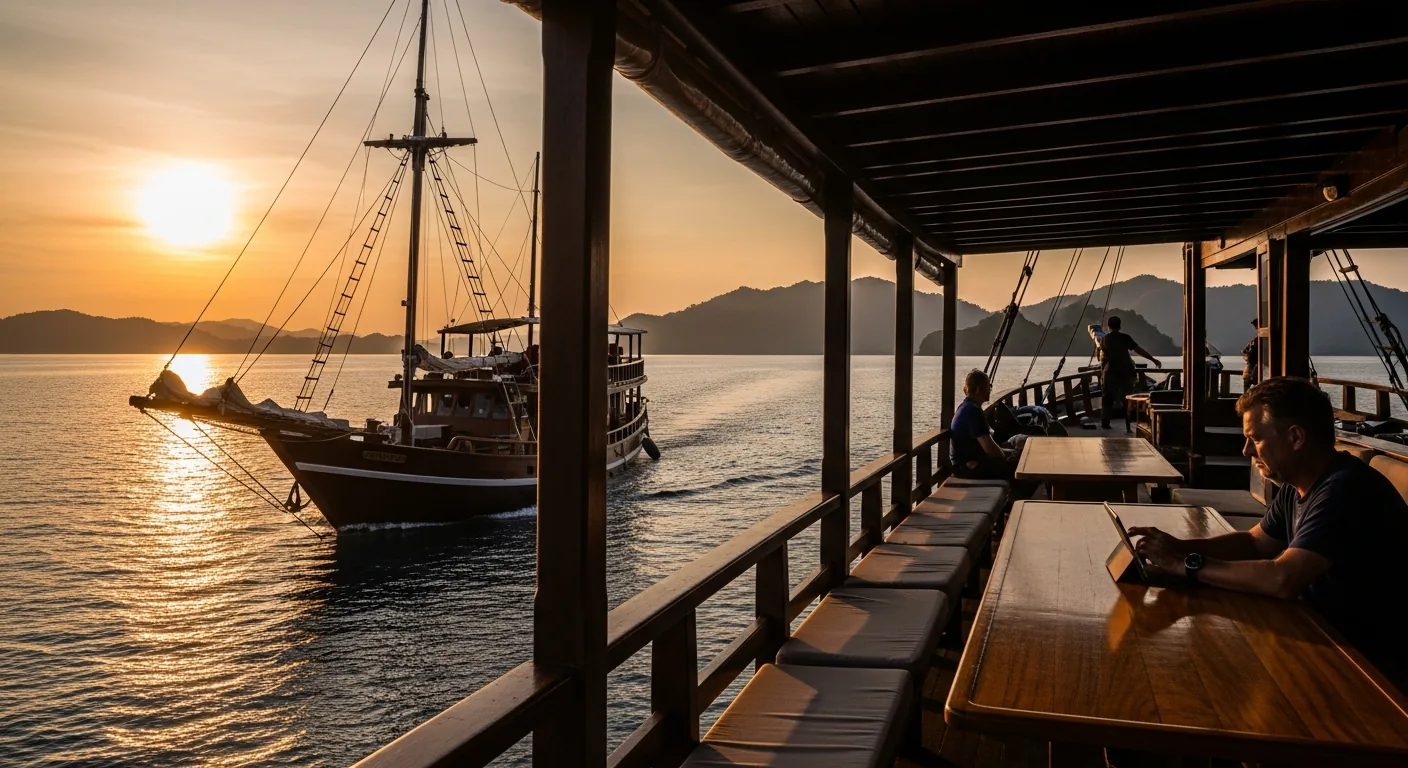 Best Time Halmahera Liveaboard: November-April Dry Season